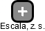 Escala, z. s. - náhled vizuálního zobrazení vztahů obchodního rejstříku