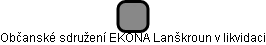 Občanské sdružení EKONA Lanškroun v likvidaci - náhled vizuálního zobrazení vztahů obchodního rejstříku