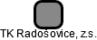 TK Radošovice, z.s. - náhled vizuálního zobrazení vztahů obchodního rejstříku