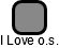 I Love o.s. - náhled vizuálního zobrazení vztahů obchodního rejstříku