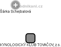 KYNOLOGICKÝ KLUB TOVAČOV, z.s. - náhled vizuálního zobrazení vztahů obchodního rejstříku