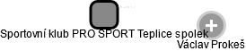 Sportovní klub PRO SPORT Teplice spolek - náhled vizuálního zobrazení vztahů obchodního rejstříku