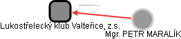 Lukostřelecký klub Valteřice, z.s. - náhled vizuálního zobrazení vztahů obchodního rejstříku