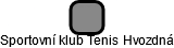 Sportovní klub Tenis Hvozdná - náhled vizuálního zobrazení vztahů obchodního rejstříku