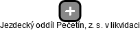Jezdecký oddíl Pečetín, z. s. v likvidaci - náhled vizuálního zobrazení vztahů obchodního rejstříku
