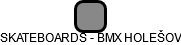 SKATEBOARDS - BMX HOLEŠOV - náhled vizuálního zobrazení vztahů obchodního rejstříku