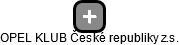 OPEL KLUB České republiky z.s. - náhled vizuálního zobrazení vztahů obchodního rejstříku