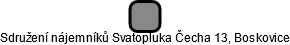 Sdružení nájemníků Svatopluka Čecha 13, Boskovice - náhled vizuálního zobrazení vztahů obchodního rejstříku