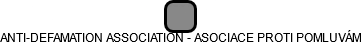 ANTI-DEFAMATION ASSOCIATION - ASOCIACE PROTI POMLUVÁM - náhled vizuálního zobrazení vztahů obchodního rejstříku