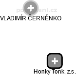 Honky Tonk, z.s. - náhled vizuálního zobrazení vztahů obchodního rejstříku