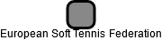 European Soft Tennis Federation - náhled vizuálního zobrazení vztahů obchodního rejstříku
