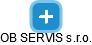 OB SERVIS s.r.o. - náhled vizuálního zobrazení vztahů obchodního rejstříku