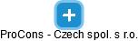 ProCons - Czech spol. s r.o. - náhled vizuálního zobrazení vztahů obchodního rejstříku