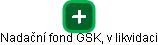 Nadační fond GSK, v likvidaci - náhled vizuálního zobrazení vztahů obchodního rejstříku