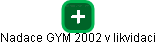 Nadace GYM 2002 v likvidaci - náhled vizuálního zobrazení vztahů obchodního rejstříku