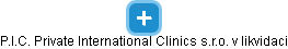 P.I.C. Private International Clinics s.r.o. v likvidaci - náhled vizuálního zobrazení vztahů obchodního rejstříku