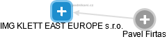 IMG KLETT EAST EUROPE s.r.o. - náhled vizuálního zobrazení vztahů obchodního rejstříku