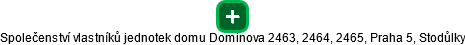 Společenství vlastníků jednotek domu Dominova 2463, 2464, 2465, Praha 5, Stodůlky - náhled vizuálního zobrazení vztahů obchodního rejstříku