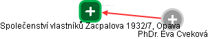 Společenství vlastníků Zacpalova 1932/7, Opava - náhled vizuálního zobrazení vztahů obchodního rejstříku