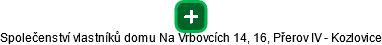 Společenství vlastníků domu Na Vrbovcích 14, 16, Přerov IV - Kozlovice - náhled vizuálního zobrazení vztahů obchodního rejstříku