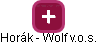 Horák - Wolf v.o.s. - náhled vizuálního zobrazení vztahů obchodního rejstříku