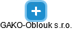 GAKO-Oblouk s.r.o. - náhled vizuálního zobrazení vztahů obchodního rejstříku
