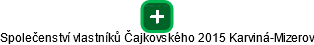 Společenství vlastníků Čajkovského 2015 Karviná-Mizerov - náhled vizuálního zobrazení vztahů obchodního rejstříku