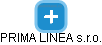 PRIMA LINEA s.r.o. - náhled vizuálního zobrazení vztahů obchodního rejstříku