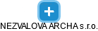 NEZVALOVA ARCHA s.r.o. - náhled vizuálního zobrazení vztahů obchodního rejstříku