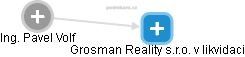 Grosman Reality s.r.o. v likvidaci - náhled vizuálního zobrazení vztahů obchodního rejstříku
