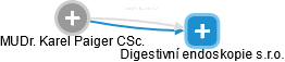 Digestivní endoskopie s.r.o. - náhled vizuálního zobrazení vztahů obchodního rejstříku