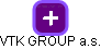 VTK GROUP a.s. - náhled vizuálního zobrazení vztahů obchodního rejstříku