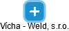 Vícha - Weld, s.r.o. - náhled vizuálního zobrazení vztahů obchodního rejstříku