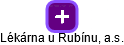 Lékárna u Rubínu, a.s. - náhled vizuálního zobrazení vztahů obchodního rejstříku