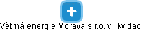 Větrná energie Morava s.r.o. v likvidaci - náhled vizuálního zobrazení vztahů obchodního rejstříku