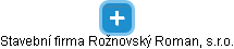 Stavební firma Rožnovský Roman, s.r.o. - náhled vizuálního zobrazení vztahů obchodního rejstříku
