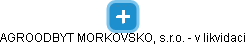 AGROODBYT MORKOVSKO, s.r.o. - v likvidaci - náhled vizuálního zobrazení vztahů obchodního rejstříku