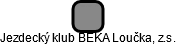Jezdecký klub BEKA Loučka, z.s. - náhled vizuálního zobrazení vztahů obchodního rejstříku