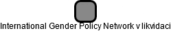 International Gender Policy Network v likvidaci - náhled vizuálního zobrazení vztahů obchodního rejstříku