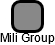 Mili Group - náhled vizuálního zobrazení vztahů obchodního rejstříku