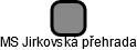 MS Jirkovská přehrada - náhled vizuálního zobrazení vztahů obchodního rejstříku