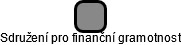 Sdružení pro finanční gramotnost - náhled vizuálního zobrazení vztahů obchodního rejstříku