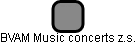 BVAM Music concerts z.s. - náhled vizuálního zobrazení vztahů obchodního rejstříku