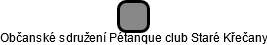 Občanské sdružení Pétanque club Staré Křečany - náhled vizuálního zobrazení vztahů obchodního rejstříku