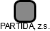 PARTIDA, z.s. - náhled vizuálního zobrazení vztahů obchodního rejstříku