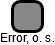 Error, o. s. - náhled vizuálního zobrazení vztahů obchodního rejstříku