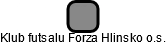 Klub futsalu Forza Hlinsko o.s. - náhled vizuálního zobrazení vztahů obchodního rejstříku
