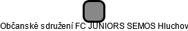 Občanské sdružení FC JUNIORS SEMOS Hluchov - náhled vizuálního zobrazení vztahů obchodního rejstříku