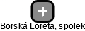 Borská Loreta, spolek - náhled vizuálního zobrazení vztahů obchodního rejstříku