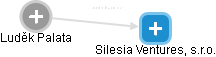 Silesia Ventures, s.r.o. - náhled vizuálního zobrazení vztahů obchodního rejstříku